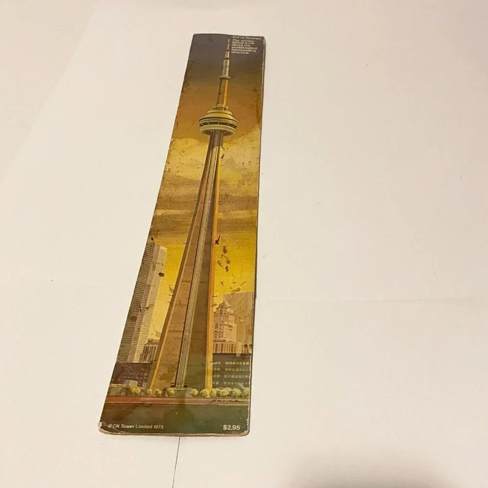 Vintage 1973 Brochure Worlds Tallest CN Tower  Toronto Memorabilia